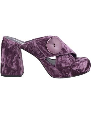 Jeannot Sandals - Purple