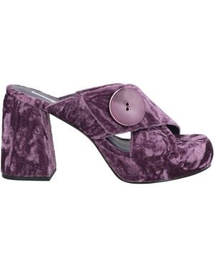 Jeannot Sandals - Purple