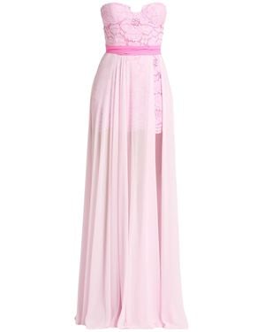 Stefano De Lellis Maxi Dress Pes, Cotton, Polyamide - Pink