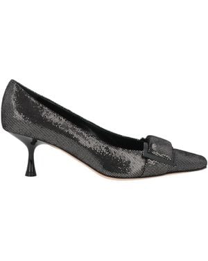 Sergio Rossi Pumps Leather - Gray