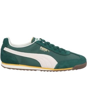 PUMA Sneakers Cowhide, Textile Fibers - Green
