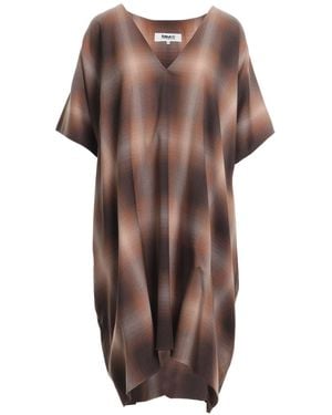 MM6 by Maison Martin Margiela Vestito Midi - Marrone