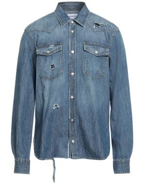 Department 5 Denim Shirt Cotton - Blue