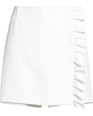 Tory Burch Mini Skirt Polyester - White