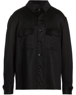 ZEGNA Jacket Cashmere - Black