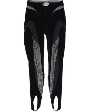 MUGLER X WOLFORD Leggings - Black