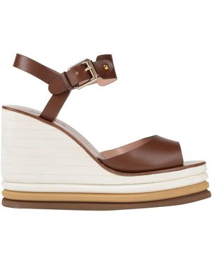 Deimille Sandals Leather - Brown