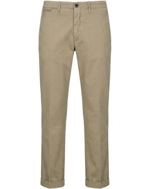 Incotex Trousers Cotton, Elastane - Natural