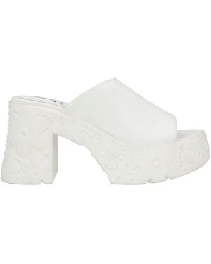 Jeannot Sandals Leather - White