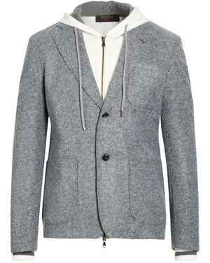 Officina 36 Blazer Acrylic, Polyester, Wool - Grey