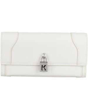 KARL LAGERFELD Wallets - White
