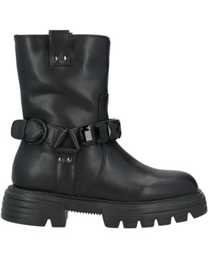 Jeannot Ankle Boots Leather - Black