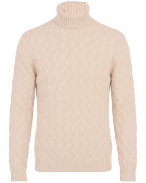 Herno Rollkragenpullover - Weiß