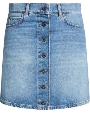 Weekend by Maxmara Denim Skirt - Blue