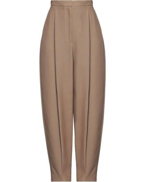 KHAITE Trousers Viscose, Polyamide - Brown