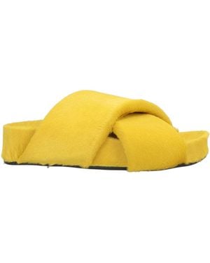 Jil Sander Sandalias - Amarillo