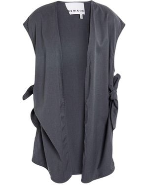 REMAIN Birger Christensen Waistcoat - Black