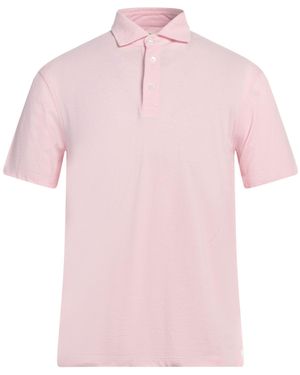 Luigi Borrelli Napoli Polo Shirt Cotton - Pink