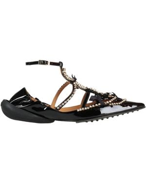 13 09 SR Ballet Flats - Black