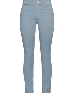 Kiton Trousers Cotton, Elastane - Blue