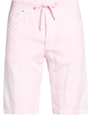120% Lino Shorts & Bermuda Shorts - Pink