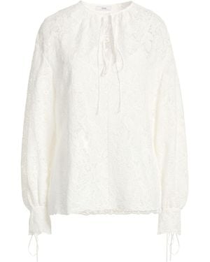 Erdem Top Cotton, Nylon - White