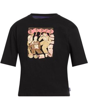 Octopus T-Shirt Cotton - Black