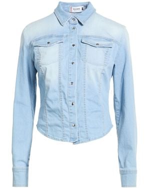 Please Denim Shirt Cotton, Polyester, Lyocell - Blue