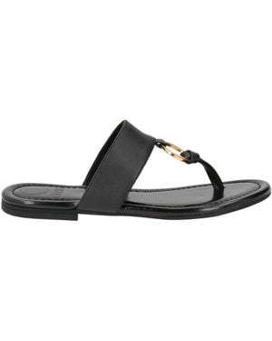 Odissi Thong Sandal - Black