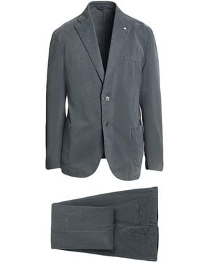 L.B.M. 1911 Suit Cotton, Cashmere - Gray