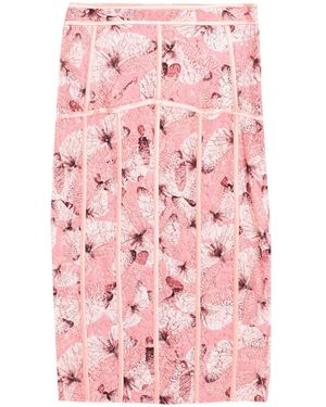 Elisabetta Franchi Gonna Midi - Rosa