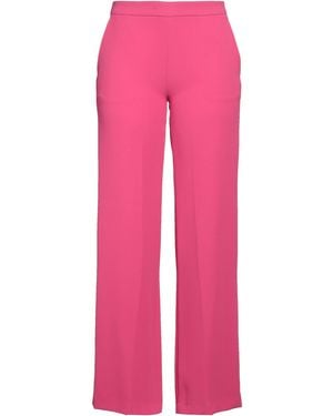 Caractere Fuchsia Pants Polyester - Pink