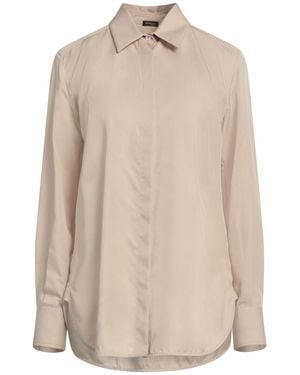 Kiton Shirt Lycra, Viscose, Silk - Natural