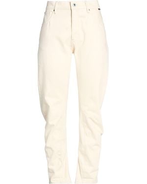 G-Star Ivory Jeans Recycled Cotton, Organic Cotton - Natural