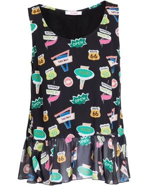 Blugirl Blumarine Top Polyester - Black