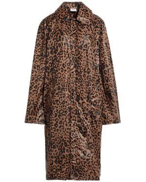 Vetements Overcoat & Trench Coat Polyamide - Brown