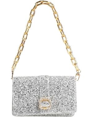 N°21 Handbag Textile Fibers - White