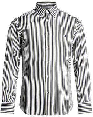 Brooksfield Military Shirt Cotton - White