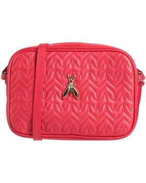 Patrizia Pepe Cross-Body Bag Leather - Red