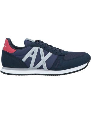 ARMANI EXCHANGE Trainers Textile Fibres - Blue