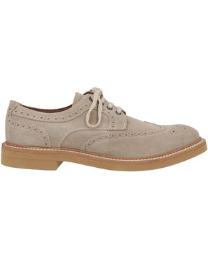 Eleventy Light Lace-Up Shoes Leather - White