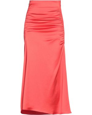 MSGM Midi Skirt Polyester - Red