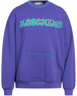 Moschino Couture Sweatshirt Cotton - Blue