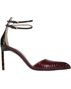 Tom Ford Burgundy Pumps Leather - Red
