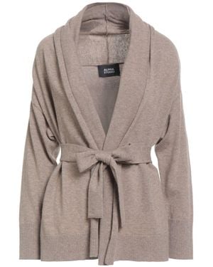Alpha Studio Strickjacke - Braun