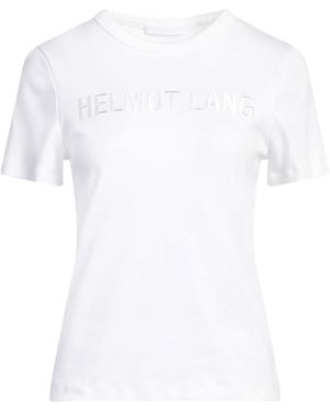 Helmut Lang T-Shirt Cotton - White