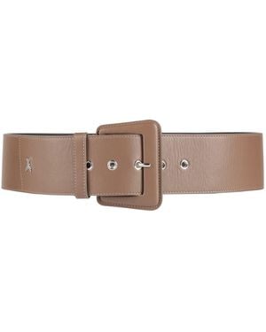 Patrizia Pepe Taupe Belt Leather - Gray