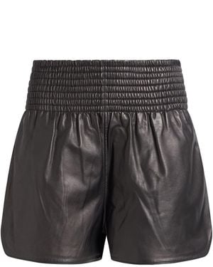 Sportmax Shorts & Bermuda Shorts Lambskin - Gray