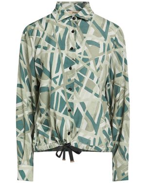 Herno Military Shirt Polyester - Green