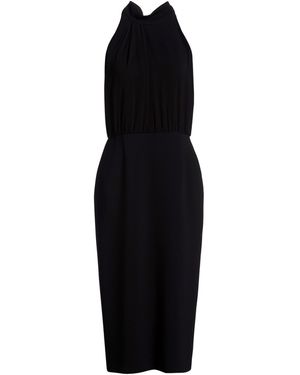 Max Mara Midi Dress Triacetate, Polyester - Black